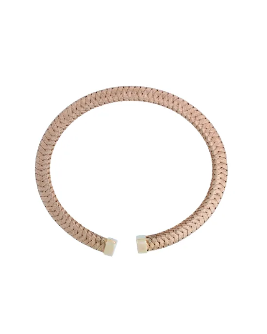 18CT R/G M.CUFF BANGLE 60mm/5m